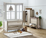BabyStyle Charnwood Collection Bordeaux 3 Piece Nursery Furniture Set - Oatmeal