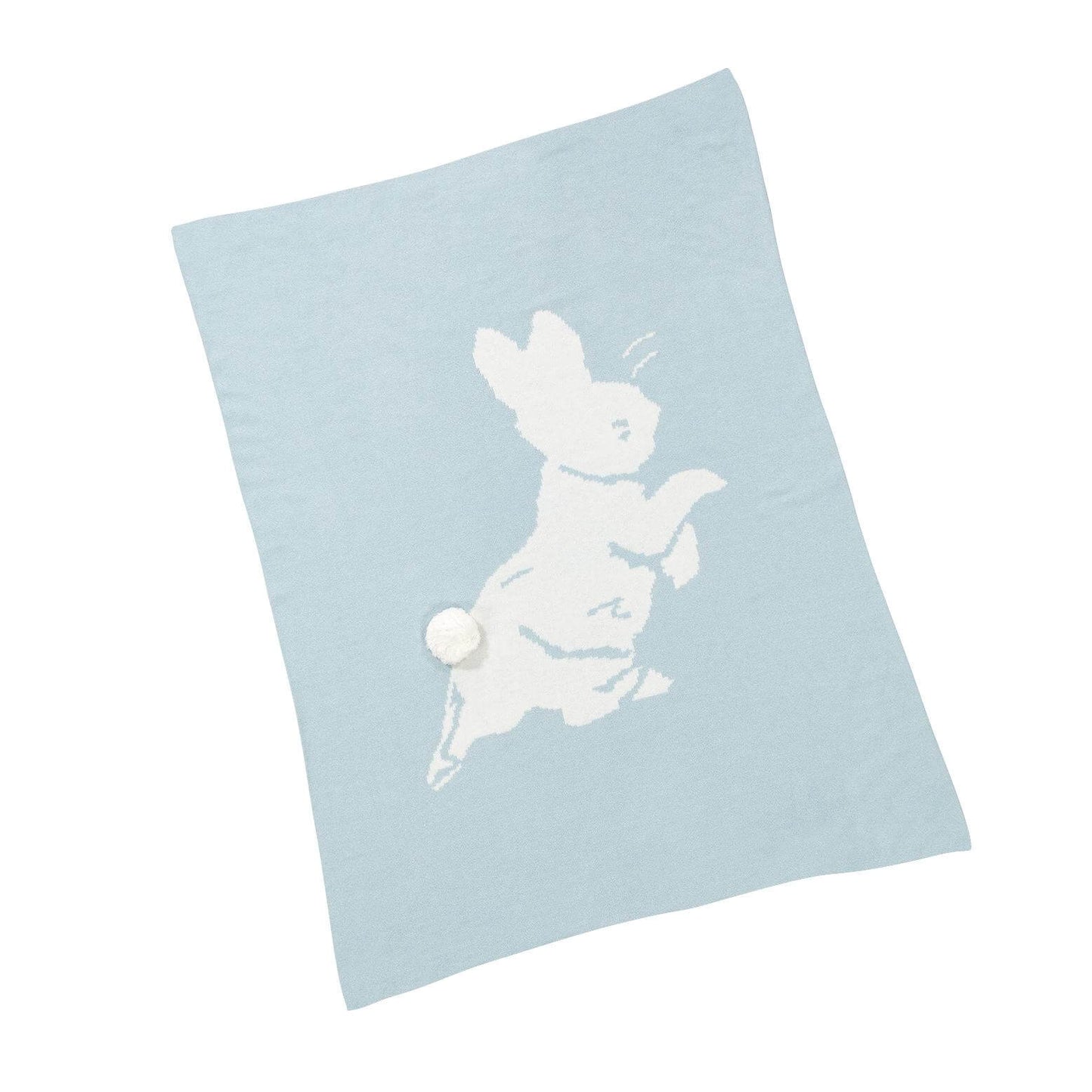 Peter Rabbit Signature Collection - Peter Knitted Blanket & Soft Toy Gift Set