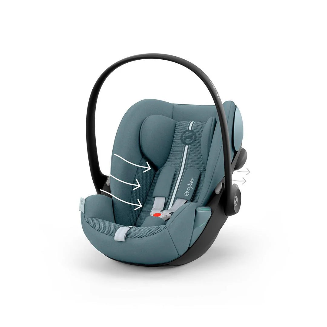 CYBEX Cloud G i-Size Plus Car Seat - Stormy Blue