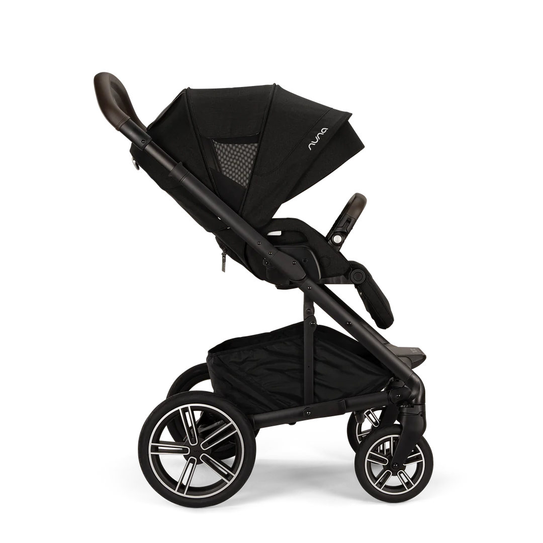 Nuna MIXX next, Arra Flex + Base Curv Travel System Bundle - Caviar