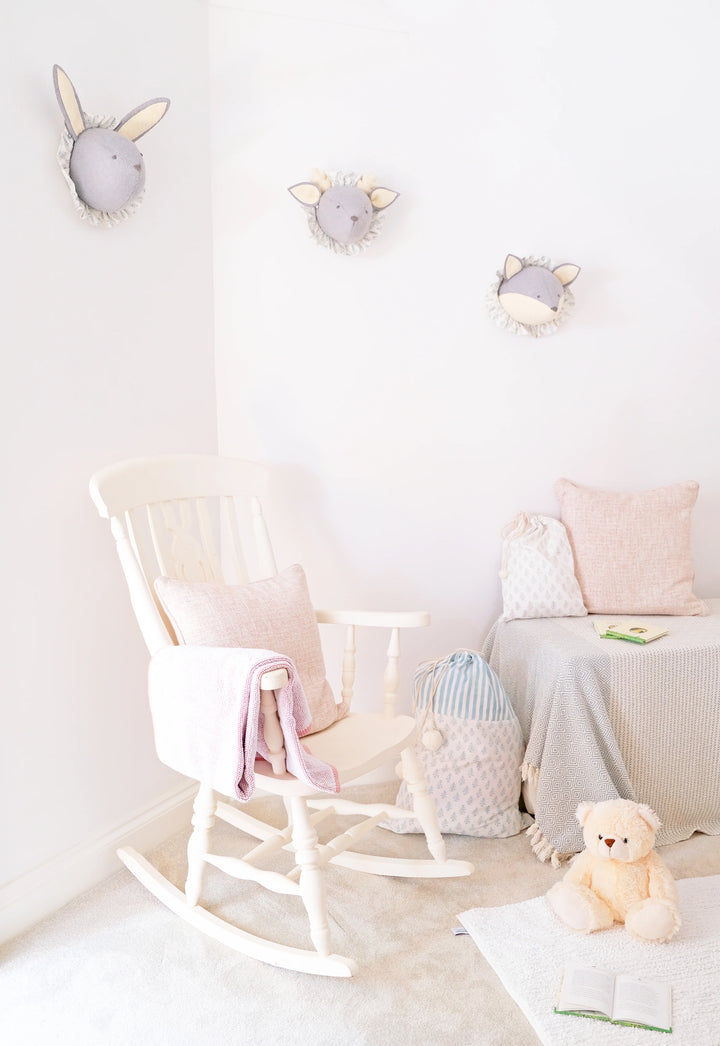 Fiona Walker Baby Deer with Vintage Ruff Head Mini - Blue