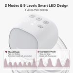 Momcozy S9 Pro Double Breast Pump - White