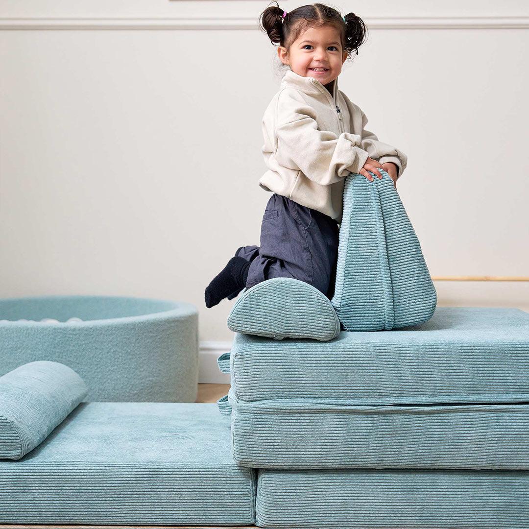 Tutti Bambini Playrama Montessori Kids Play Sofa - Ocean Stone