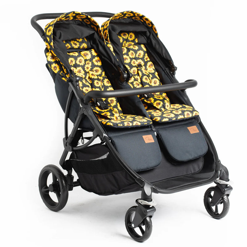 Roma Gemini Double Pushchair - Sunflower