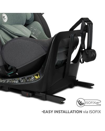Lorelli Monza i-Size Isofix 360° Rotating Car Seat – Black