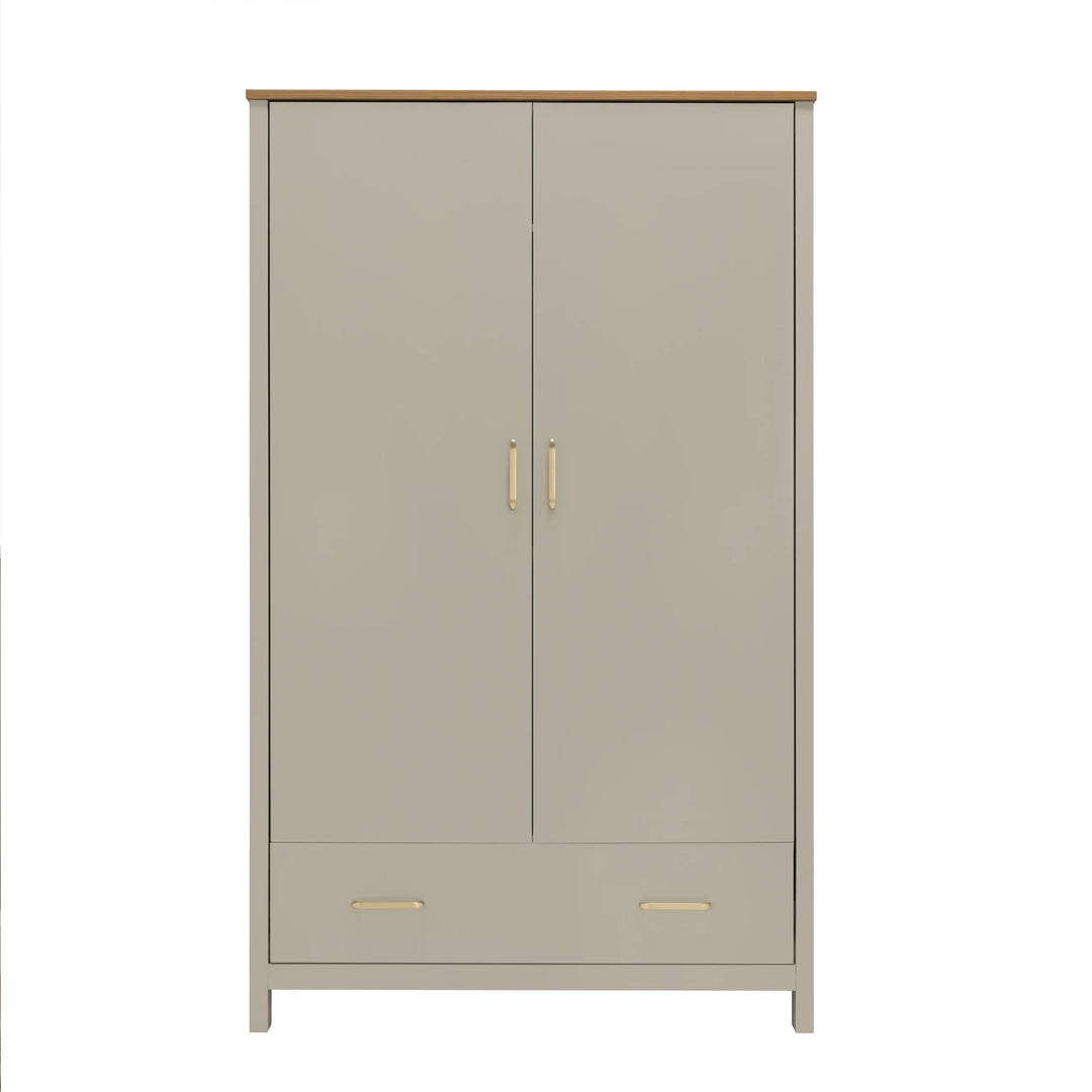 Babymore Mira 3 Piece Nursery Room Set – Cashmere Warm Oak