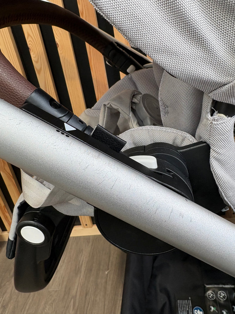 PRE LOVED Cybex Gazelle Twin S Pushchair - Stone Grey