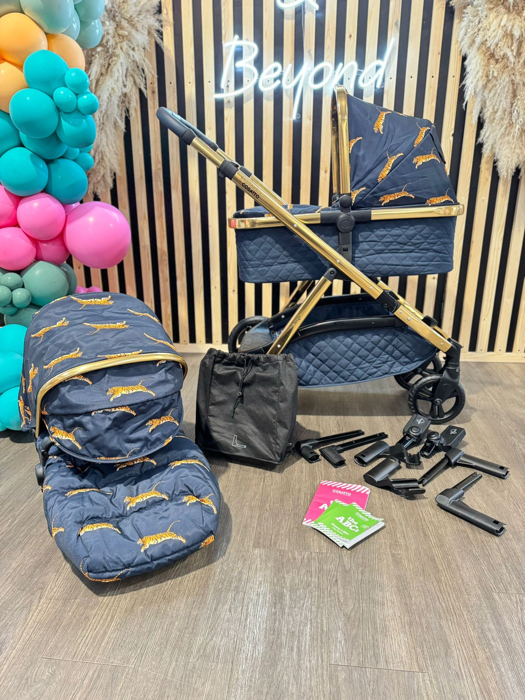 PRE LOVED Wow XL Pram and Accessories Bundle - On The Prowl