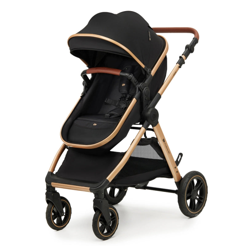 Kinderkraft Esme Pro 3in1 Travel System With Mink Pro2 Car Seat - Pure Black