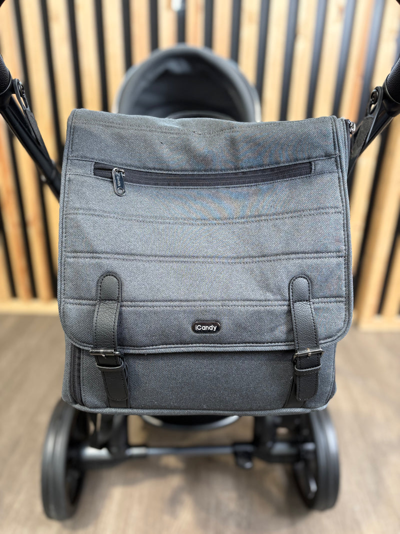 PRE LOVED iCandy Peach 7 Travel System - Dark Grey