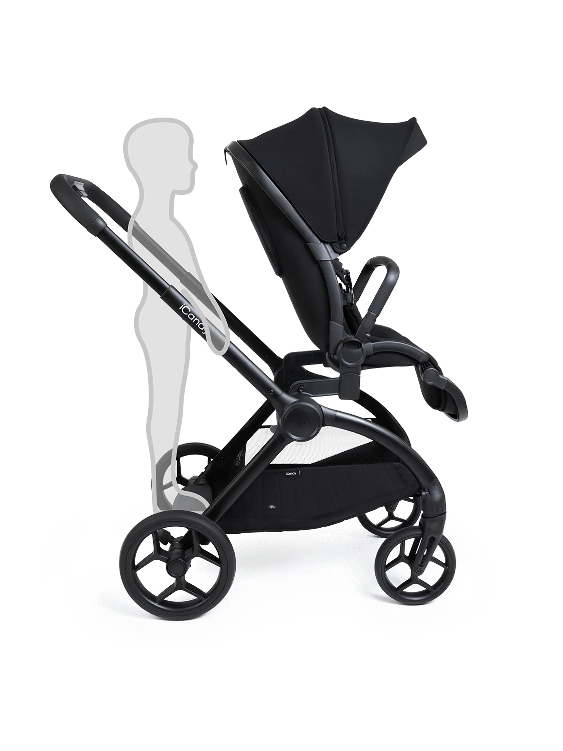 iCandy Core2 Pushchair & Carrycot - Black
