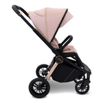 My Babiie MB450i 3in1 Travel System with Rotating Car Seat + Base - Pastel Pink