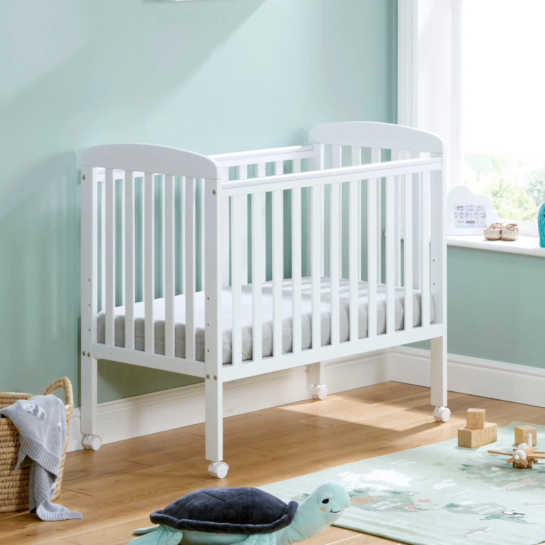 Babymore Space Saver Cot – White