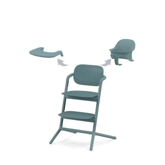 Cybex Lemo 3-in-1 Highchair - Stone Blue