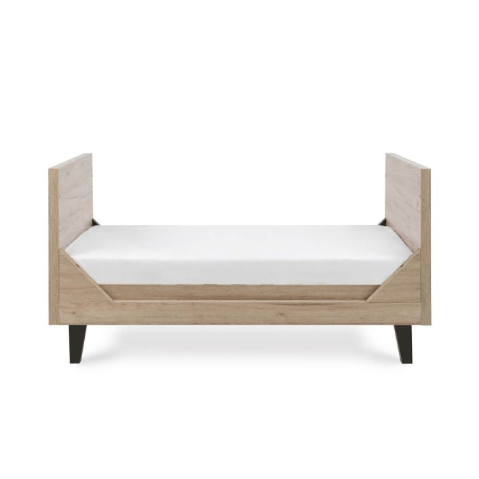 Tutti Bambini Como Cot Bed - Distressed Oak/Slate Grey