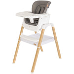 Tutti Bambini 2in1 Nova Highchair/Rocker Bundle - Oak/White