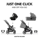 Hauck Shop N Care Trio Set – Grey