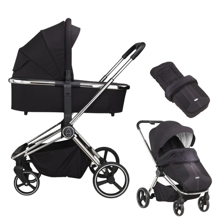 Mee-Go Pure Travel System - Allegra Black