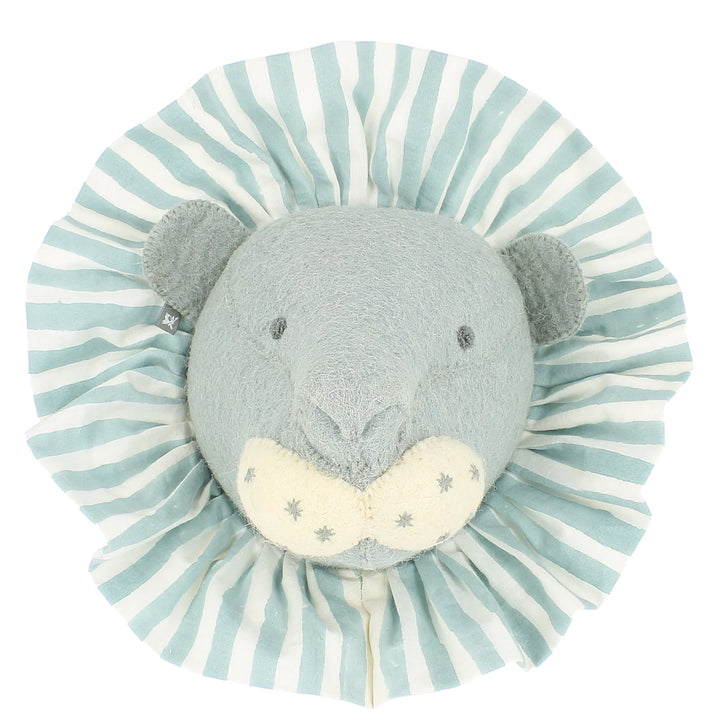 Fiona Walker Lion with Vintage Ruff Head Mini - Blue