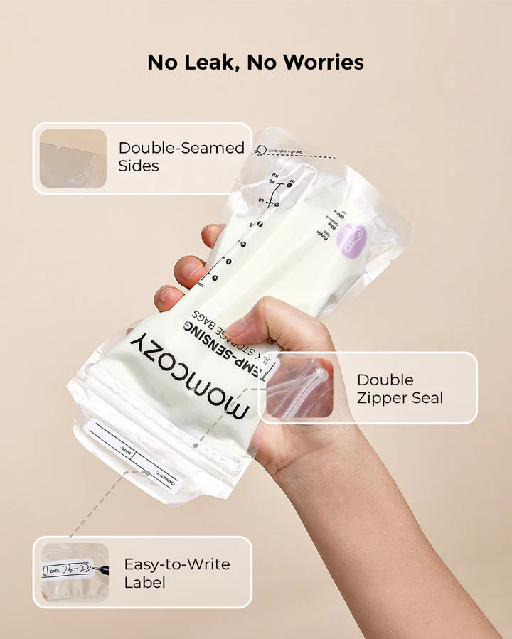 Momcozy Breastmilk Storage Bags 50pcs