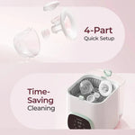 Momcozy S12 Pro+ Wearable Electric Breast Pump Double - White