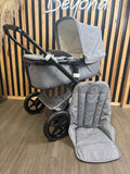 PRE LOVED Bugaboo Fox2 2-in-1 Travel System - Grey Melange