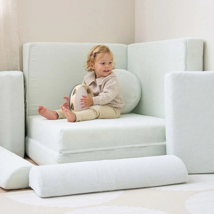 Tutti Bambini Playrama Montessori Kids Play Sofa - Sea Mist