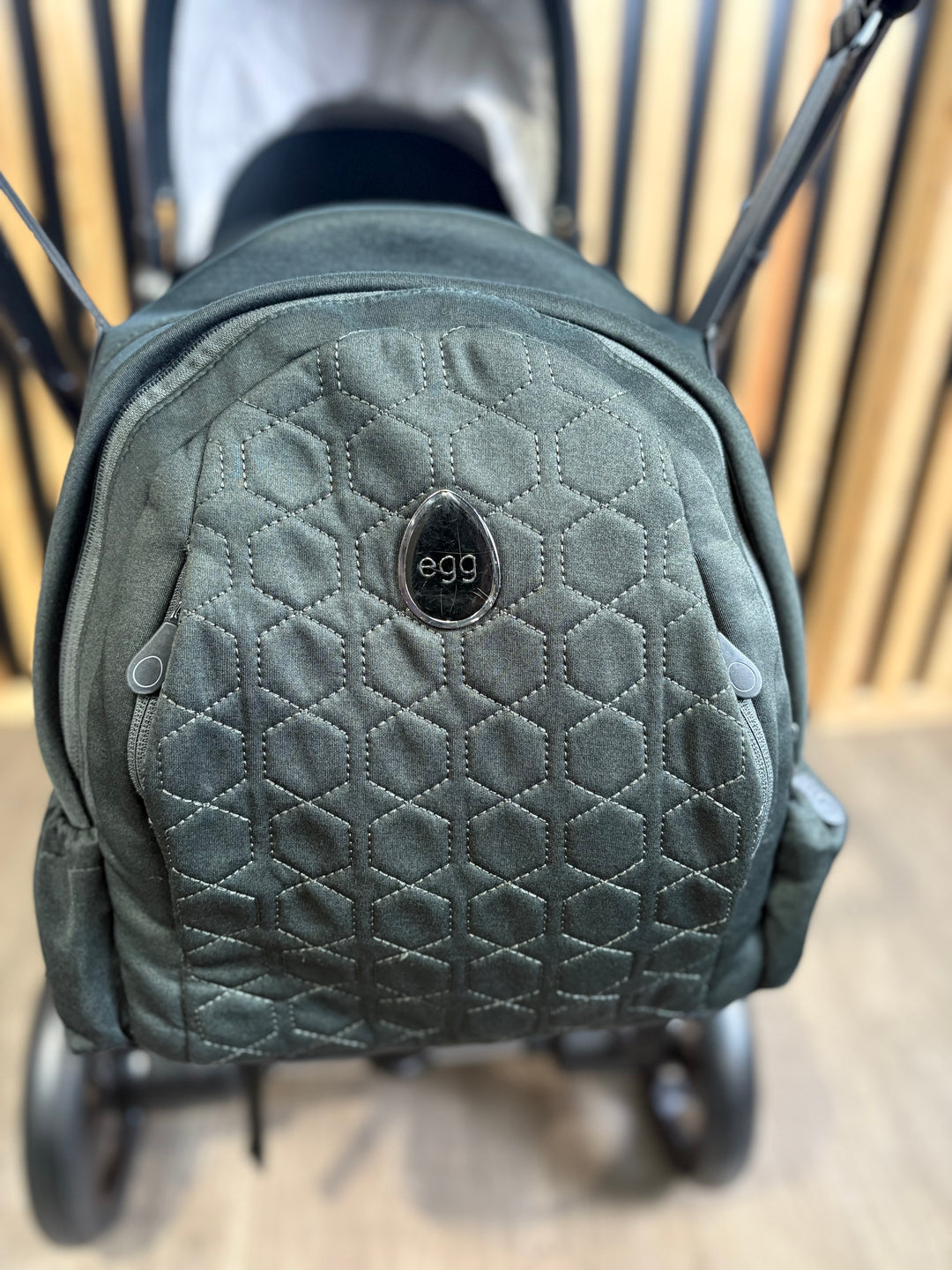 PRE LOVED egg3 Pram, Pushchair + Accessories Bundle - Black Olive
