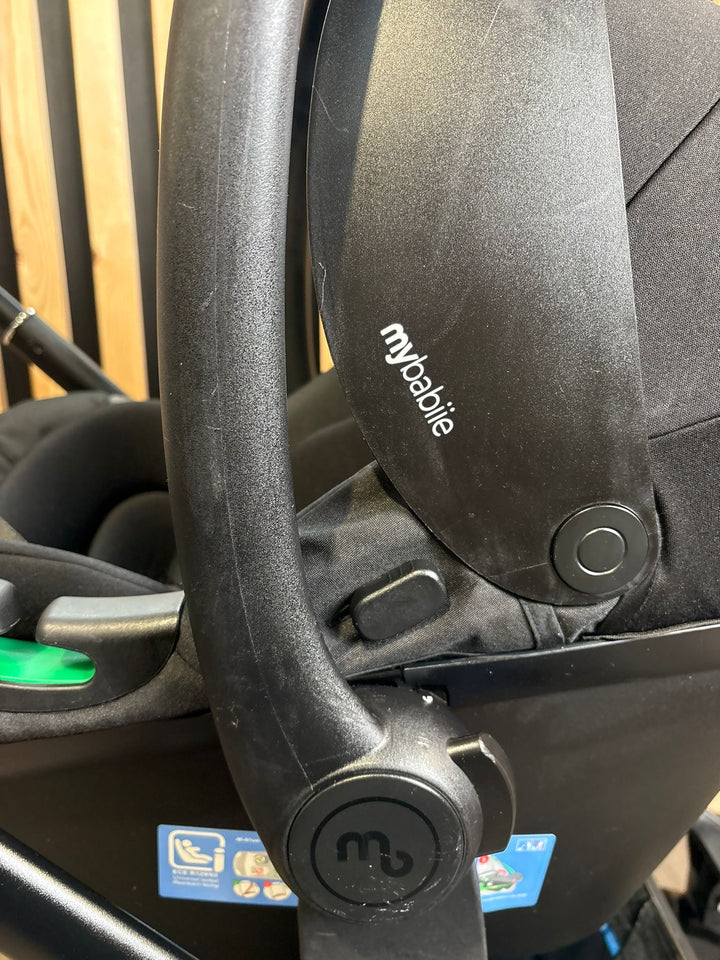 PRE LOVED My Babiie MB450i Travel System - Forest Green