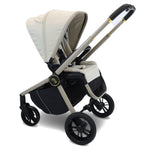 My Babiie MB450i 3in1 Travel System with Rotating Car Seat + Base - Ivory