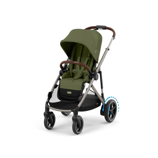 Cybex eGazelle S Pushchair - Moss Green/Taupe