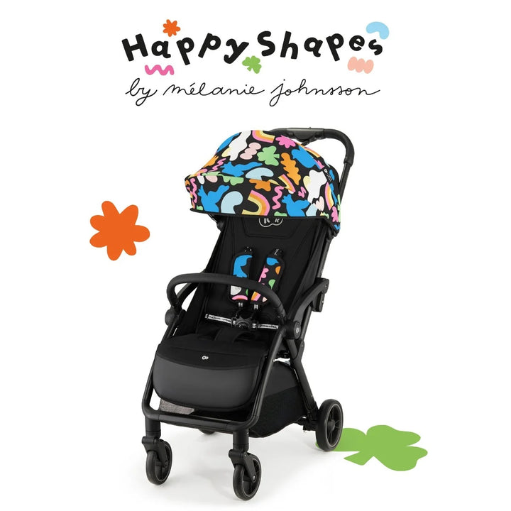 Kinderkraft Apino Compact Stroller - Happy Shapes