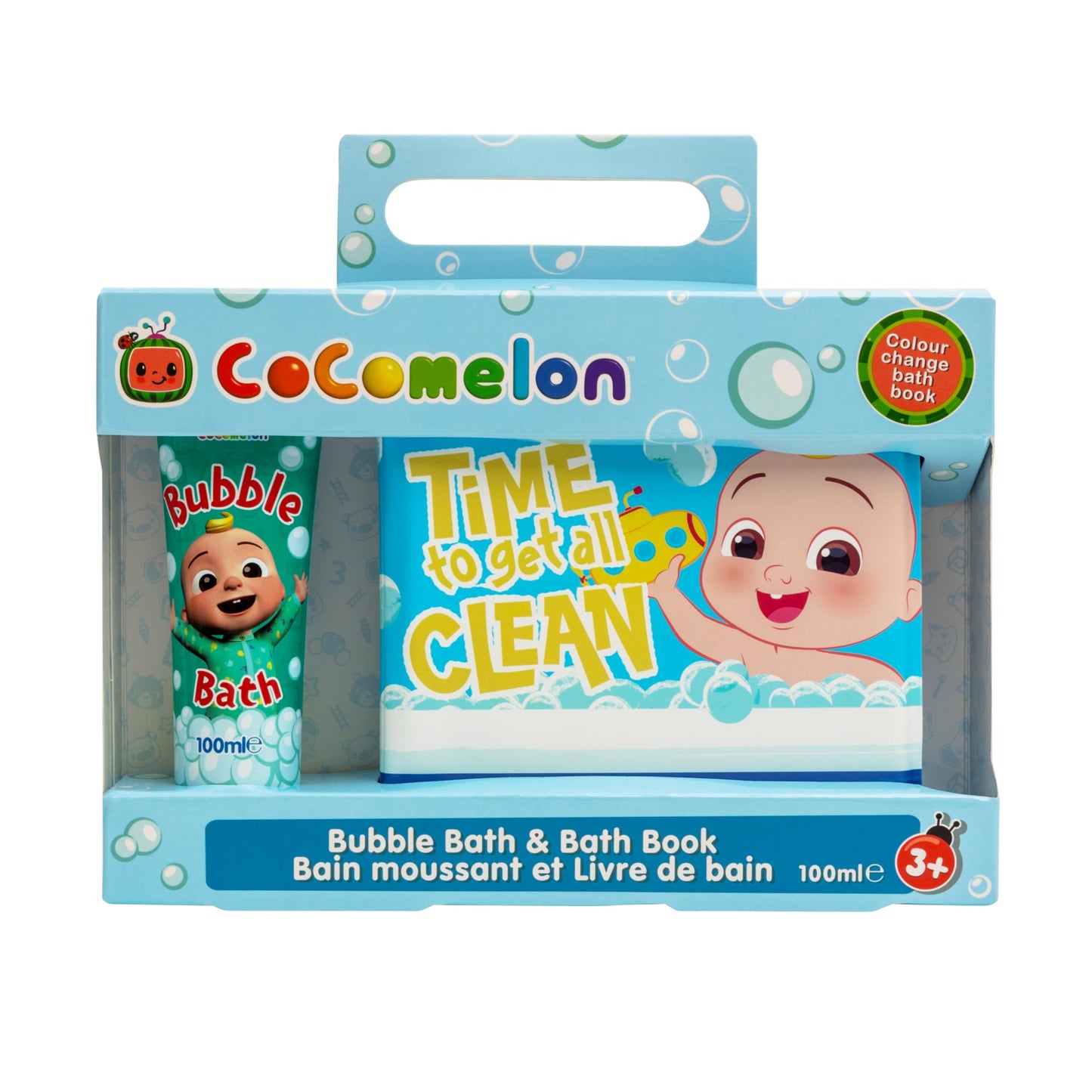 Cocomelon Bubble Bath & Bath Book - Gift Set for Kids