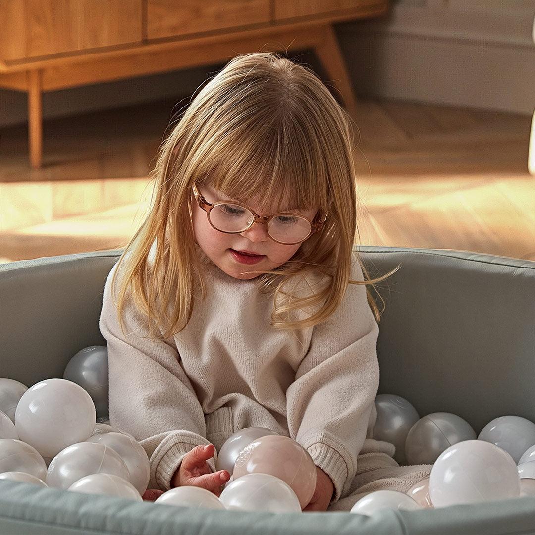 CuddleCo Ball Pit with Balls - Sea Salt