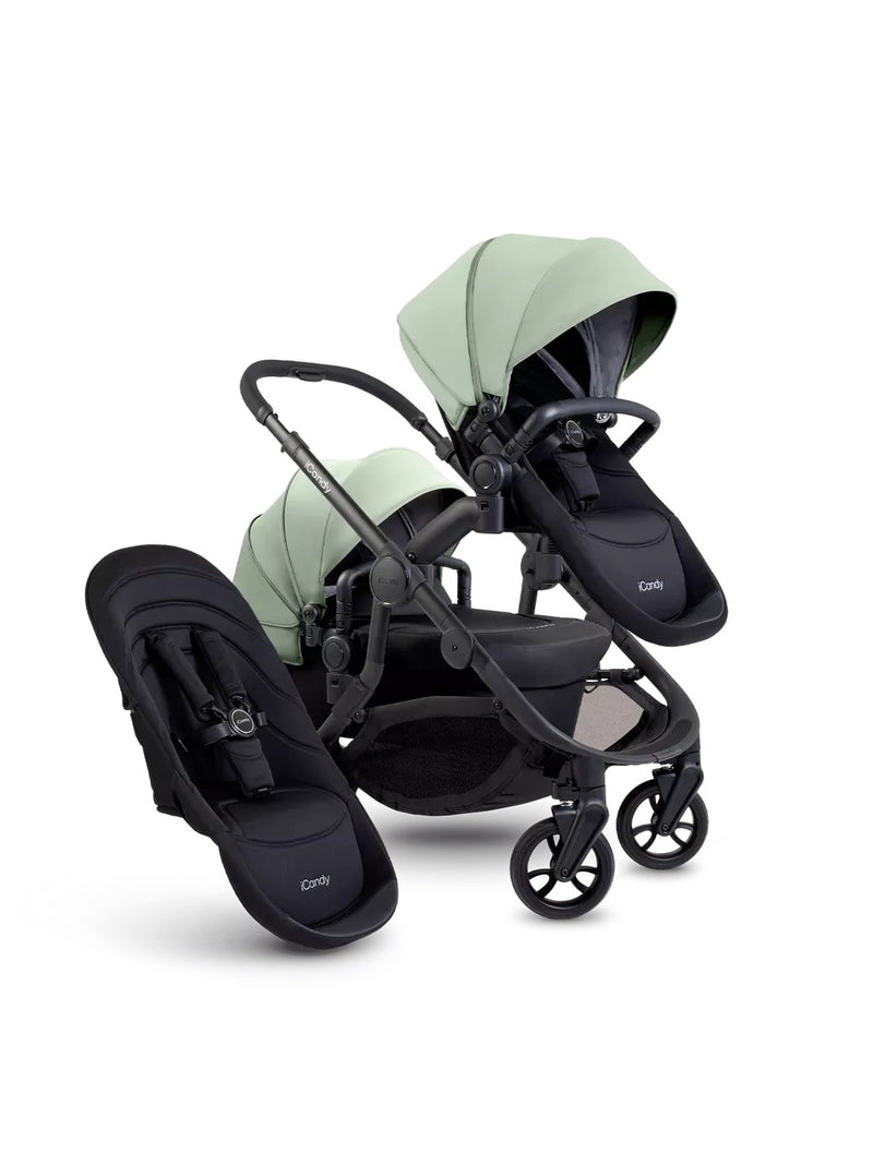 iCandy Orange 4 Double Pushchair Bundle - Pistachio
