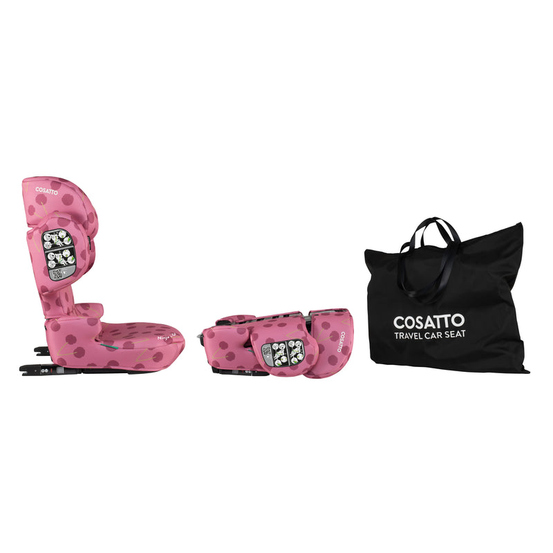 Cosatto Ninja i-Go R129 Travel Car Seat - Cherry Pie