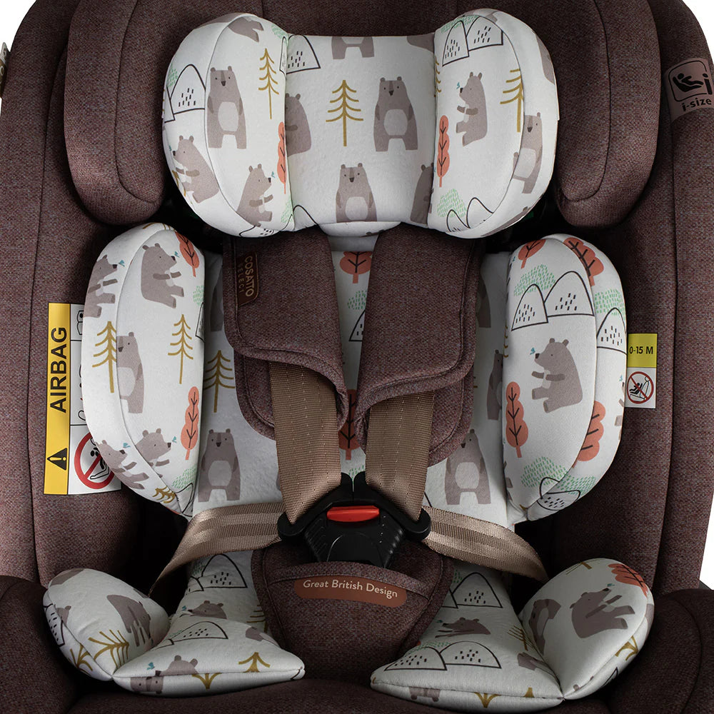 Cosatto Get Set Grow Plus i-Size 360 Car Seat – Bear Hug