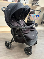 EX DISPLAY Joie Signature Estrella Twin Pushchair - Eclipse