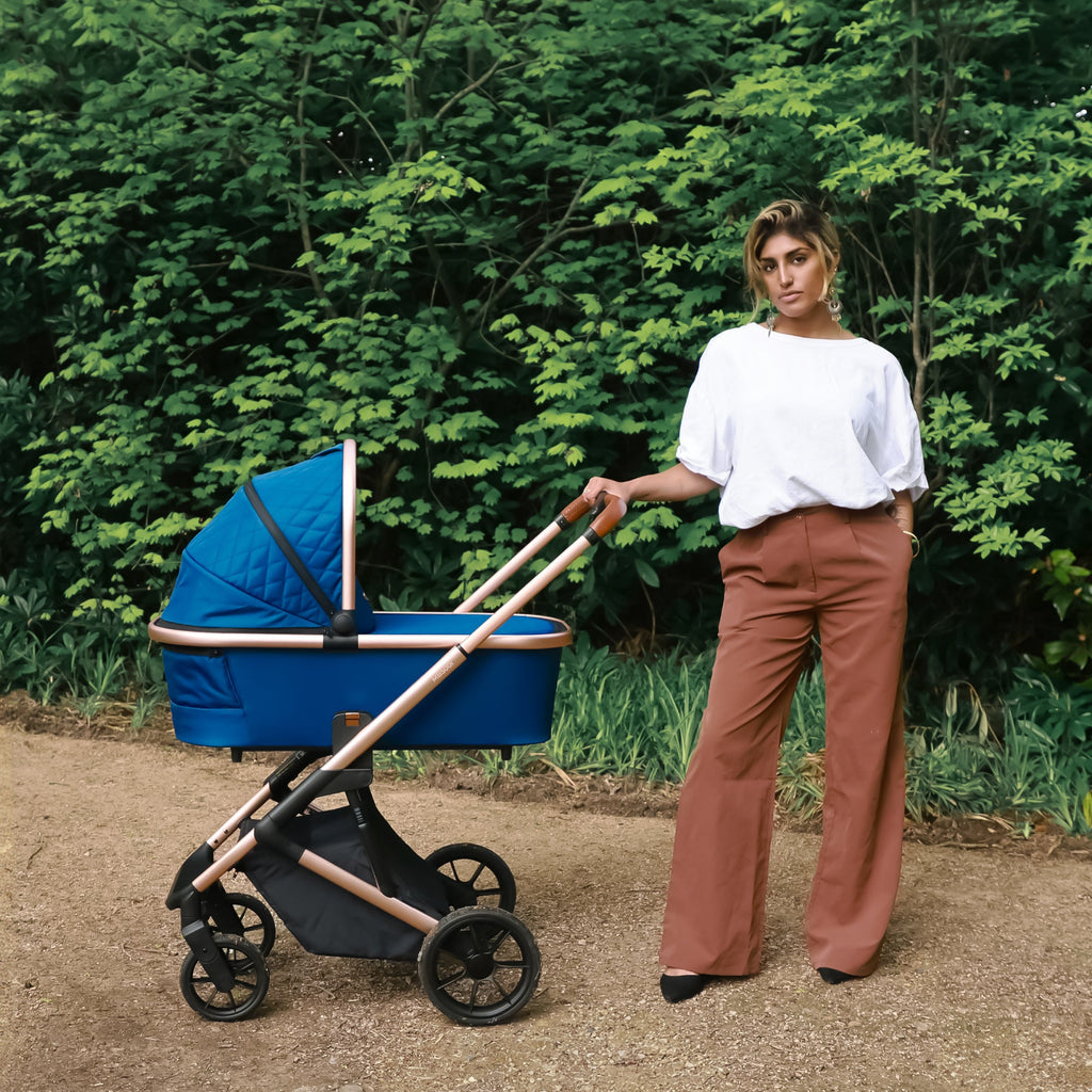 My Babiie MB500i Dani Dyer Opal Blue iSize Travel System