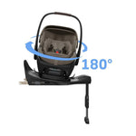 Maxi-Cosi Fame Cabin Zero G Coral Slide Pro Travel System Bundle - Oak Truffle