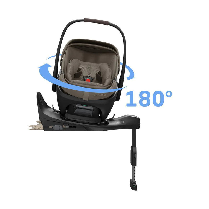 Maxi-Cosi Fame Cabin Zero G Coral Slide Pro Travel System Bundle - Oak Truffle