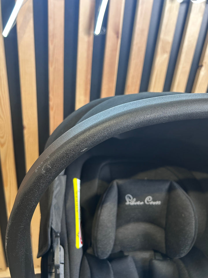 PRE LOVED Silver Cross Reef Pushchair, Dream Car Seat + Accessories - Earth