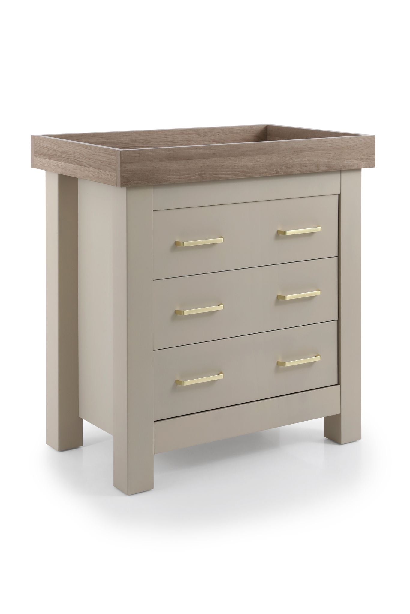 BabyStyle Charnwood Collection Bordeaux 2 Piece Nursery Furniture Set - Oatmeal