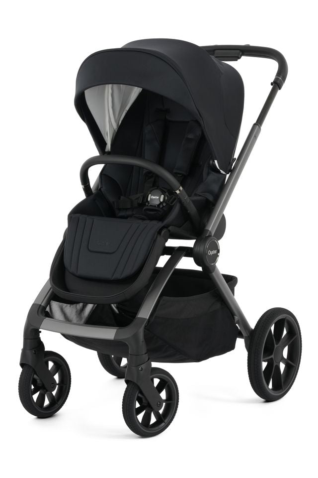 Oyster Vee Stroller Bundle - Liquorice