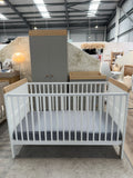EX DISPLAY Little Acorns 3 Piece Furniture Set Grey/White (COLLECTION OR LOCAL DELIVERY ONLY)