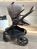 EX DISPLAY Nuna Mixx Pushchair, Carrycot + Cup Holder - Chestnut