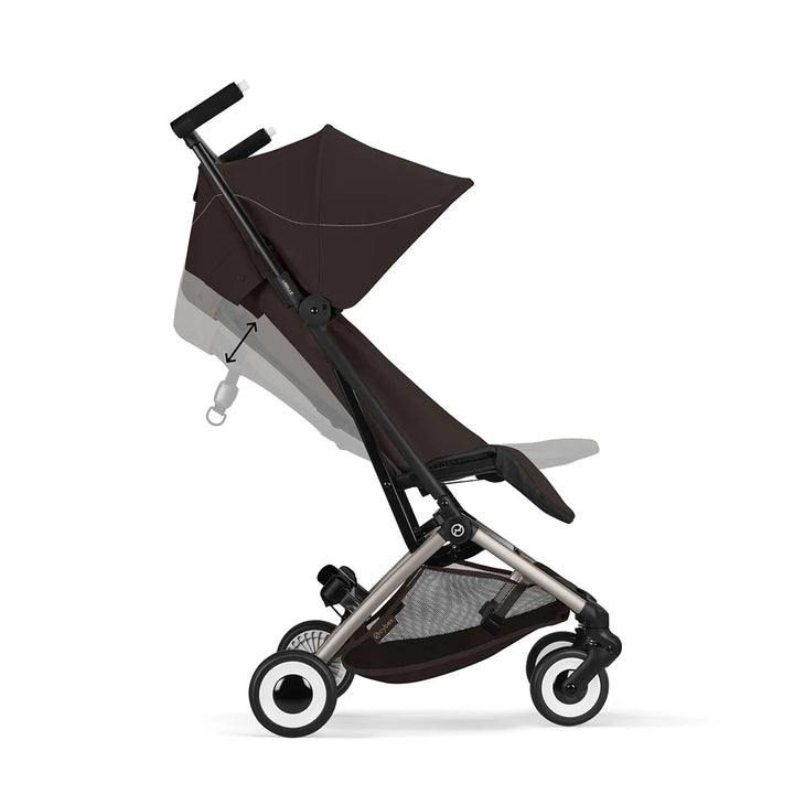 Cybex Libelle Compact Stroller - Chocolate Brown (2026 Model)