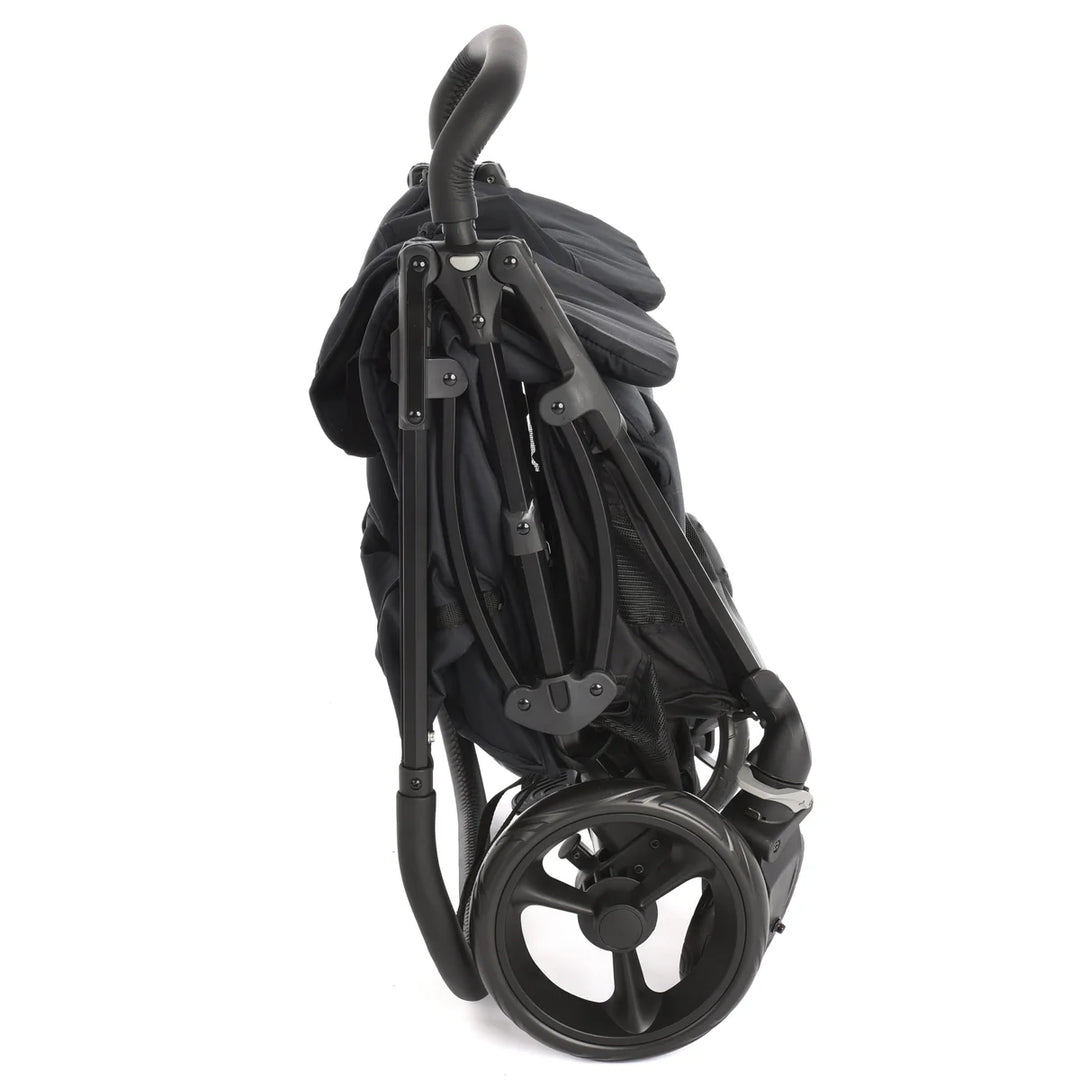 Roma Gemini Double Pushchair - Jet Black