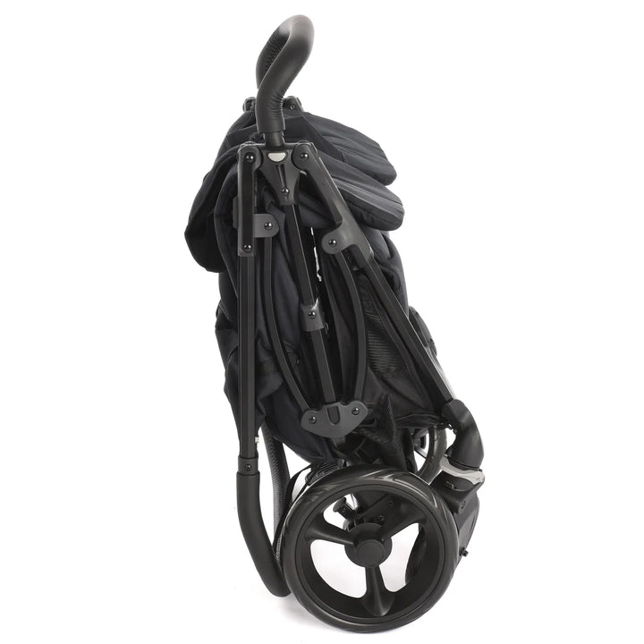 Roma Gemini Double Pushchair - Jet Black