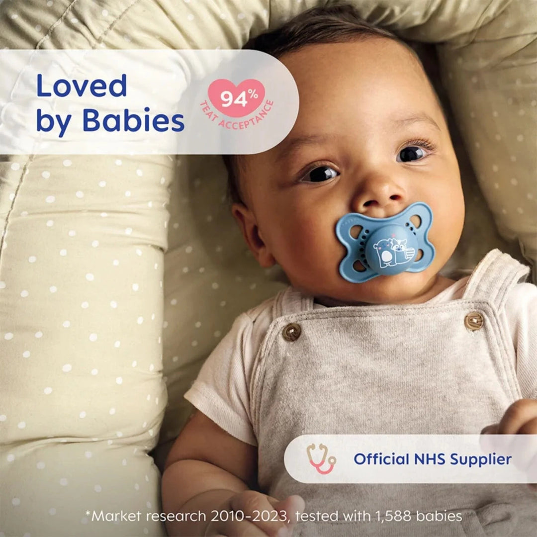 MAM Start 0-2 Months Soother 2 Pack - Pink